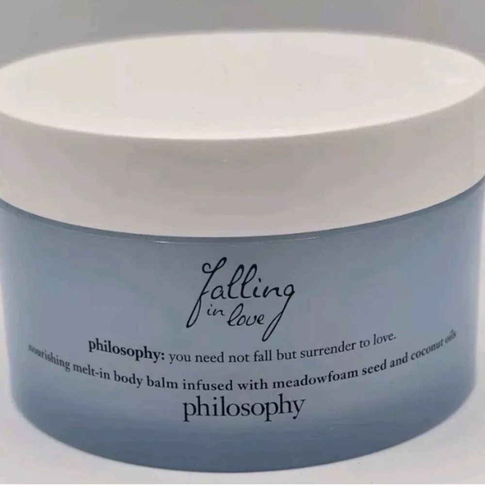New Philosophy Falling In Love Nourishing Melt In Body Balm Cream 6 oz. SEALED